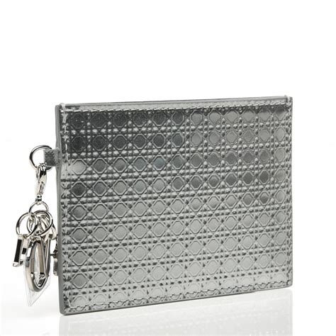 dior patent card holder|dior card holder men's.